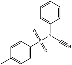 N-氰基-N-苯基-对甲苯磺酰胺,55305-43-6,结构式