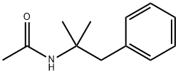 N-(1,1-DiMethyl-2-phenylethyl)acetaMid 化学構造式