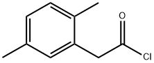 2,5-ジメチルフェニルアセチルクロリド 化学構造式