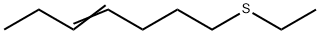 7-Ethylthio-3-heptene Structure