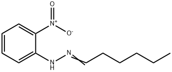 Hexanal 2-nitrophenyl hydrazone,55320-78-0,结构式