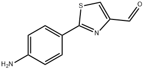 2-(4-AMINO-PHENYL)-THIAZOLE-4-CARBALDEHYDE Structure