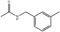 AcetaMide, N-[(3-Methylphenyl)Methyl]- 结构式