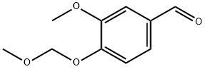 3-methoxy-4-(methoxymethoxy)benzaldehyde Struktur