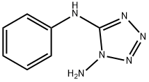 N〜5〜-PHENYL-1H-TETRAZOLE-1,5-DIAMINE 化学構造式