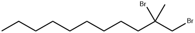 1,2-Dibromo-2-methylundecane Structure