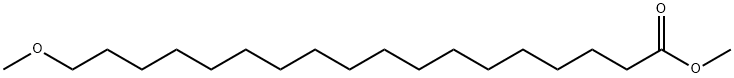 18-Methoxyoctadecanoic acid methyl ester 结构式