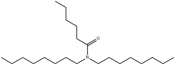 N,N-Dioctylhexanamide 结构式