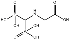 N-(diphosphonomethyl)glycine Structure