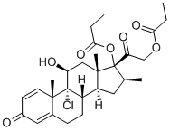 9-Chlor-11β-hydroxy-16β-methylpregna-1,4-dien-3,20-dion-17,21-dipropionat