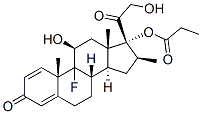 9-fluoro-11beta,17,21-trihydroxy-16beta-methylpregna-1,4-diene-3,20-dione 17-propionate