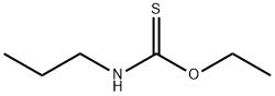 Propylthiocarbamic acid O-ethyl ester Structure