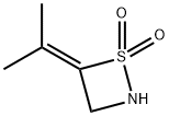 1,2-Thiazetidine,4-(1-methylethylidene)-,1,1-dioxide(9CI) Structure