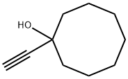 1-エチニルシクロオクタン-1-オール 化学構造式