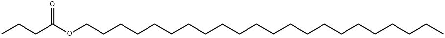 Butanoic acid docosyl ester Structure