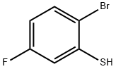 2-溴-5-氟苯硫醇, 55389-14-5, 结构式