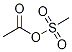 乙酰基甲磺酸酯, 5539-53-7, 结构式