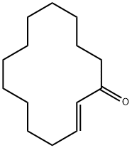 cyclotetradec-2-en-1-one,55395-12-5,结构式