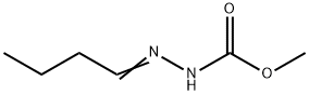 2-Butylidenehydrazine-1-carboxylic acid methyl ester Struktur