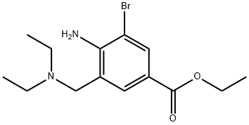 4-Amino-3-bromo-5-[(diethylamino)methyl]benzoic acid ethyl ester|