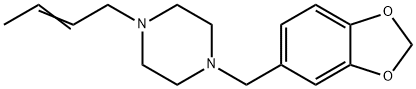 55436-37-8 1-(2-Butenyl)-4-[(1,3-benzodioxol-5-yl)methyl]piperazine