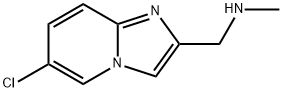 (6-CHLORO-IMIDAZO[1,2-A]PYRIDIN-2-YLMETHYL)-METHYL-AMINE DIHYDROCHLORIDE Structure