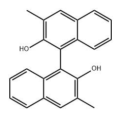 1,1-Binaphthalene-2,2-diol, 3,3-dimethyl- Struktur
