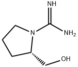 1-Pyrrolidinecarboximidamide,2-(hydroxymethyl)-,(2S)- Structure