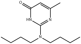 2-(DIBUTYLAMINO)-6-METHYL-4-PYRIMIDINOL Struktur