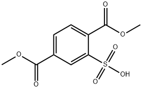 dimethyl 2-sulphoterephthalate Struktur