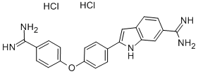 P-AMIDINOPHENYL P-(6-AMIDINO-2-INDOLYL)PHENYL ETHER DIHYDROCHLORIDE|GRANULAR BLUE 粒蓝相似物