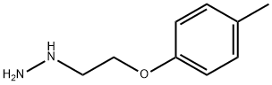 1-(2-(p-tolyloxy)ethyl)hydrazine Structure