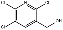 3-Pyridinemethanol, 2,5,6-trichloro- Struktur