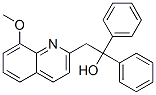 2-(8-methoxyquinolin-2-yl)-1,1-diphenyl-ethanol,55484-40-7,结构式