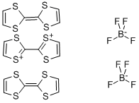 TRIS(TETRATHIAFULVALENE) BIS(TETRAFLUOROBORATE) COMPLEX