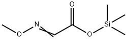 (Methoxyimino)acetic acid trimethylsilyl ester Structure