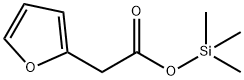 2-Furanacetic acid trimethylsilyl ester,55493-94-2,结构式