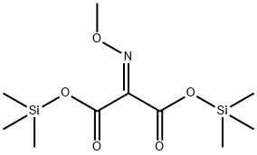 (Methoxyimino)malonic acid bis(trimethylsilyl) ester 结构式