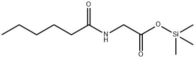 55494-05-8 N-(1-Oxohexyl)glycine trimethylsilyl ester