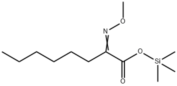 2-(Methoxyimino)octanoic acid trimethylsilyl ester,55494-11-6,结构式