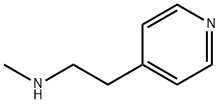 4-(2-メチルアミノエチル)ピリジン 化学構造式
