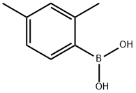2,4-ジメチルフェニルボロン酸 化学構造式