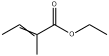 ethyl 2-methyl-2-butenoate Structure