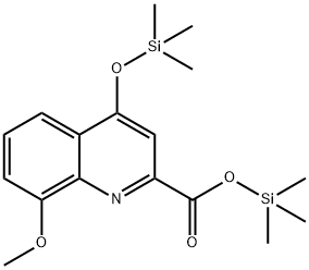 8-메톡시-4-(트리메틸실록시)-2-퀴놀린카르복실산트리메틸실릴에스테르
