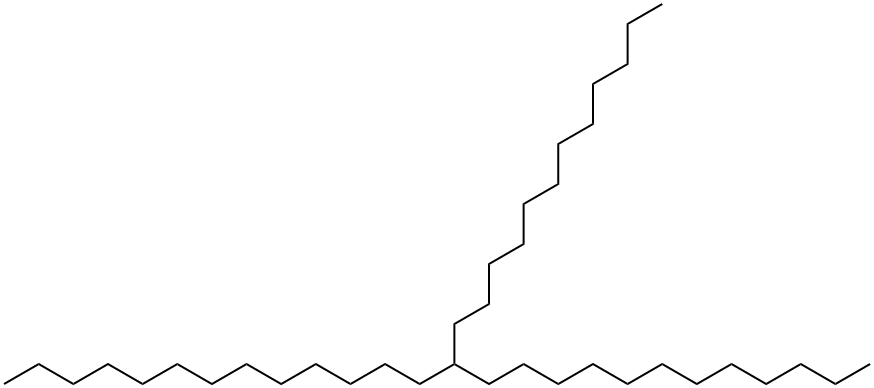 13-Dodecylhexacosane. Structure