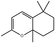 6,7,8,8a-tetrahydro-2,5,5,8a-tetramethyl-5H-1-benzopyran Struktur