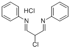 2-クロロマロンジアニル塩酸塩 塩化物 化学構造式