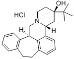 (-)-BUTACLAMOL HCL, 55528-08-0, 结构式