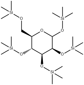 TRIMETHYLSILYL-D(+)MANNOSE, 55529-69-6, 结构式