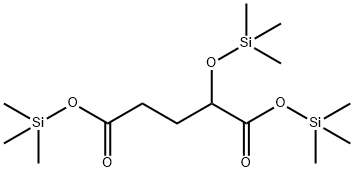 2-[(Trimethylsilyl)oxy]pentanedioic acid bis(trimethylsilyl) ester|